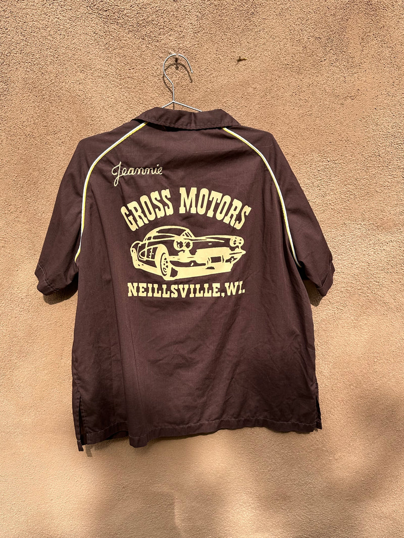 1970's/80's Gross Motors Bowling Shirt