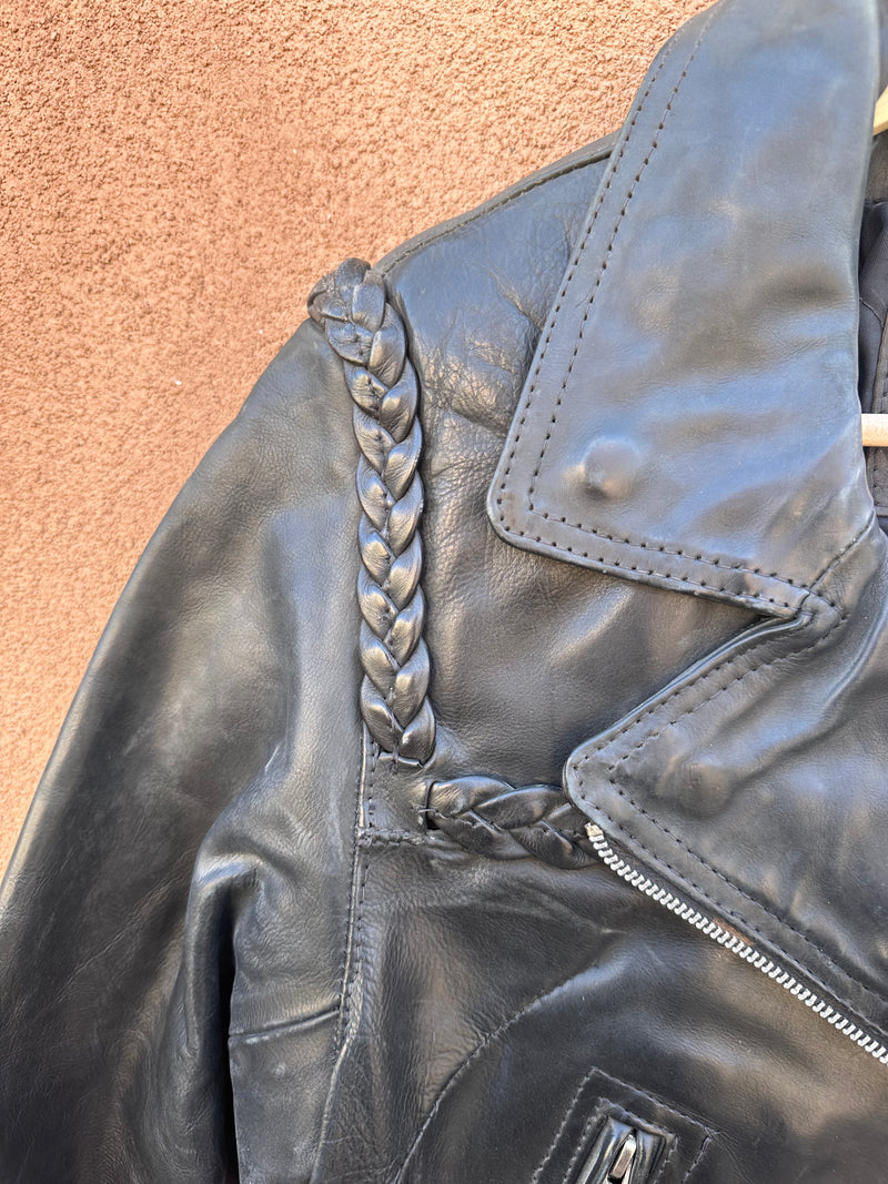 Braided Addis Fashions Women's 12 Biker Jacket - Made in USA