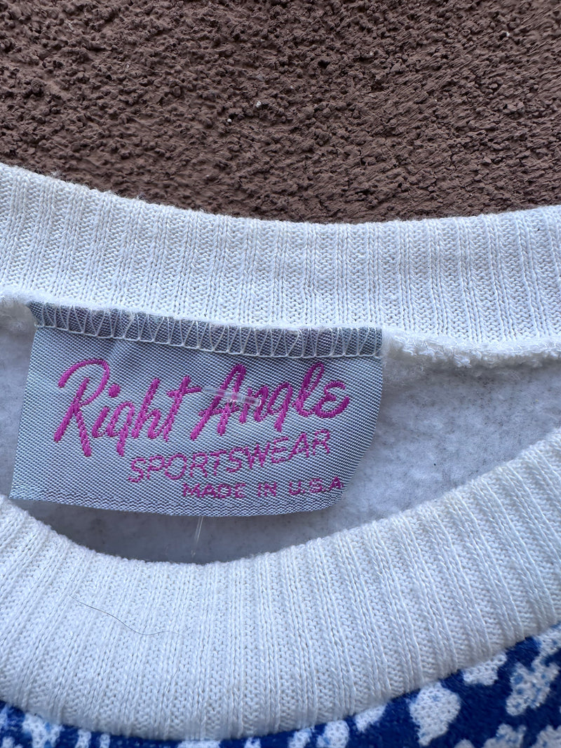 Right Angle Sportswear Short Sleeve Sweatshirt
