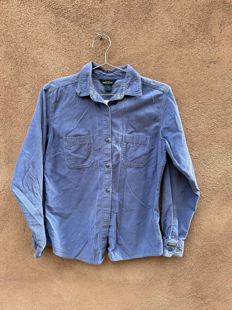 Periwinkle Corduroy Woolrich Shirt