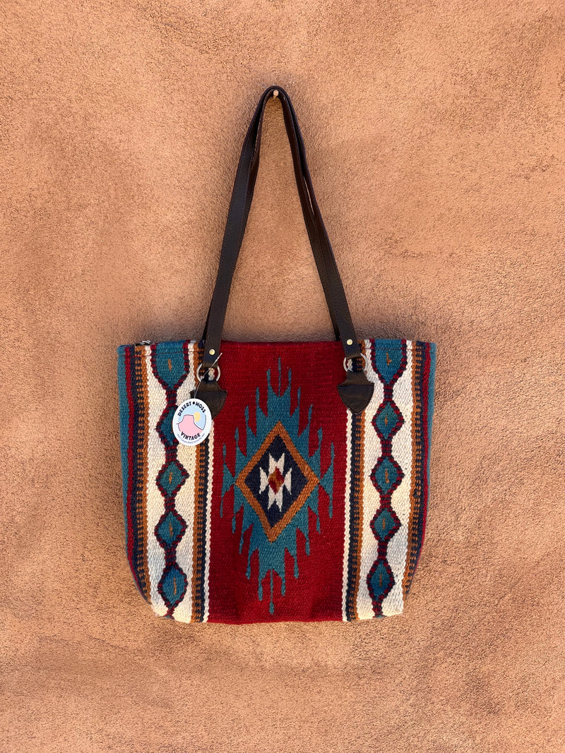 Southwestern Wool Tote Bag