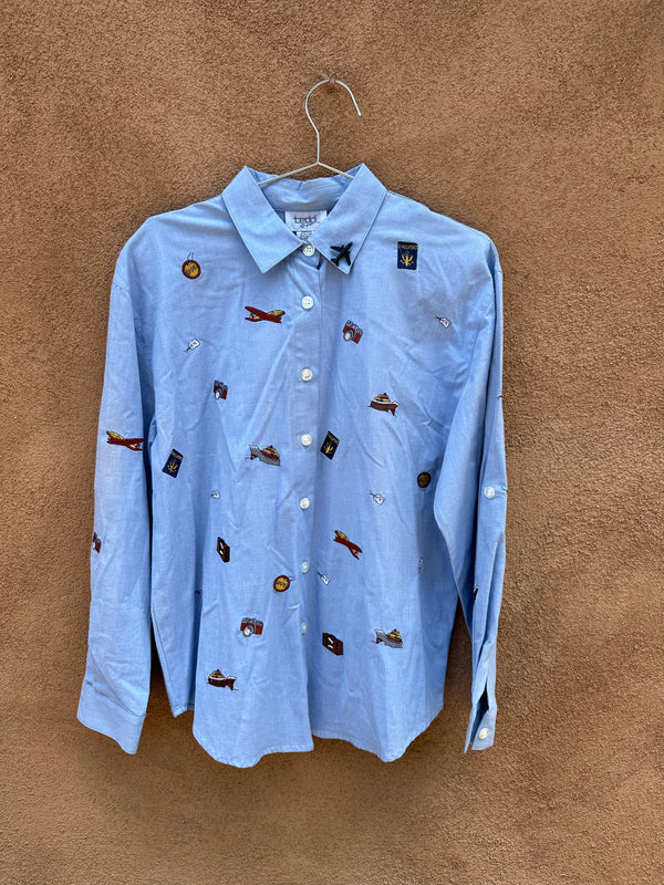 Teddi Travellers Blouse