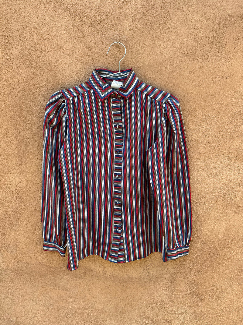A Perfect Match Striped Blouse
