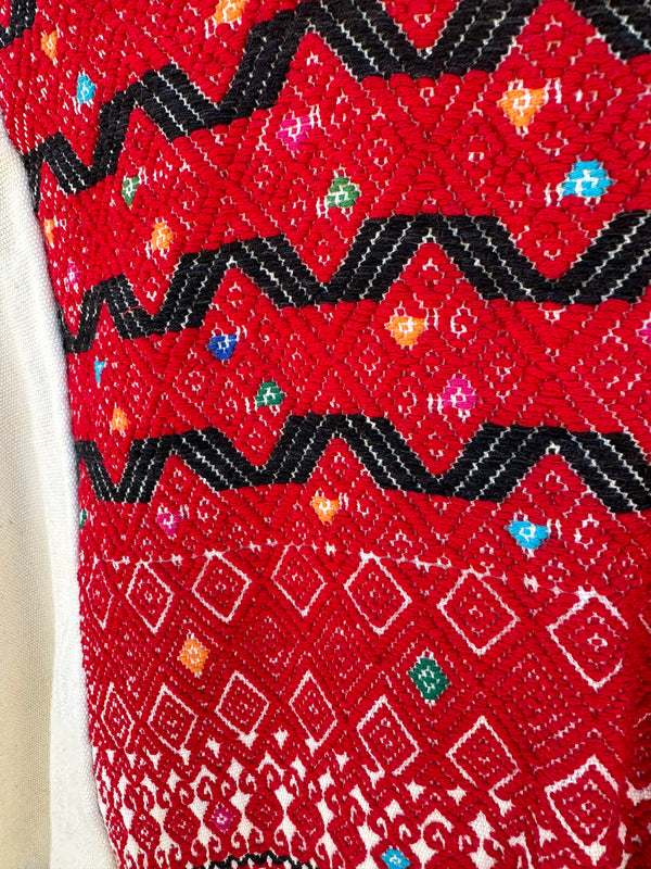 Embroidered Mexican Huipil