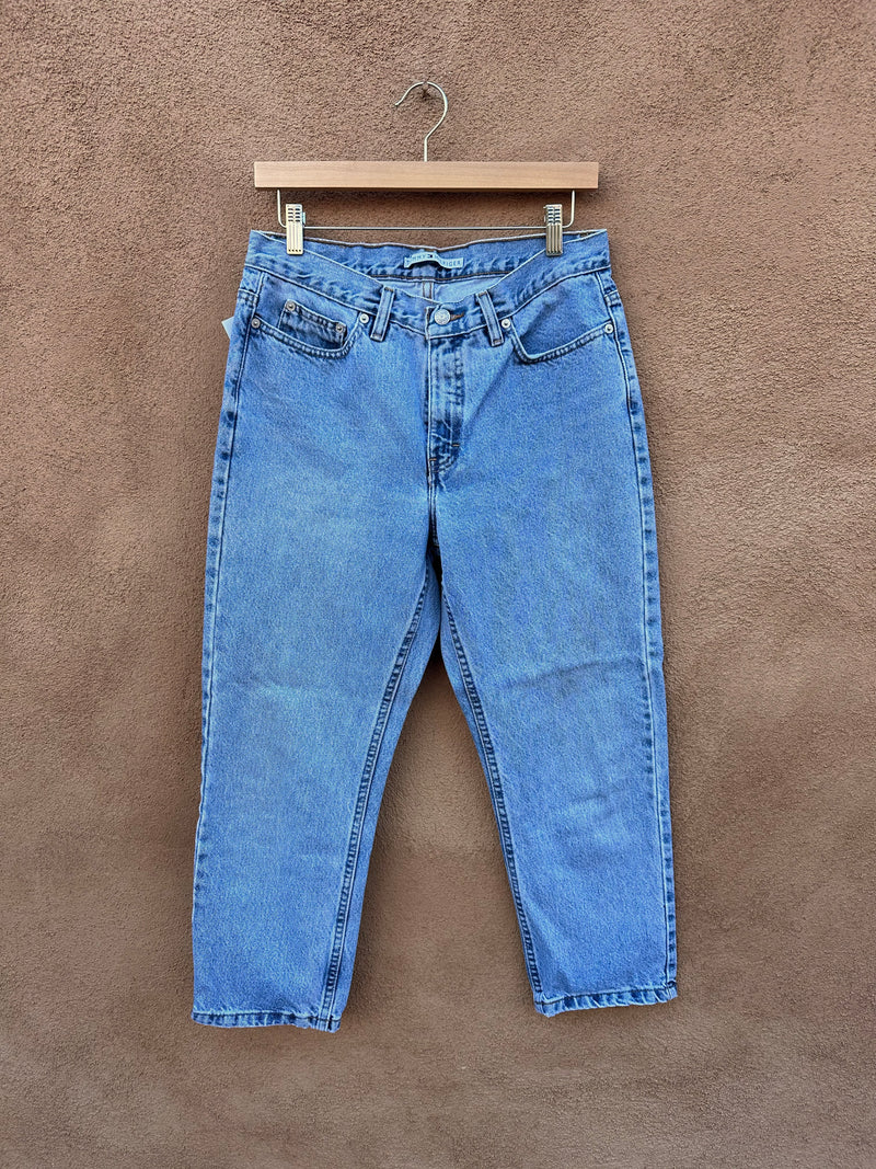 90's Light Wash Tommy Hilfiger Jeans, 10, w: 31/32