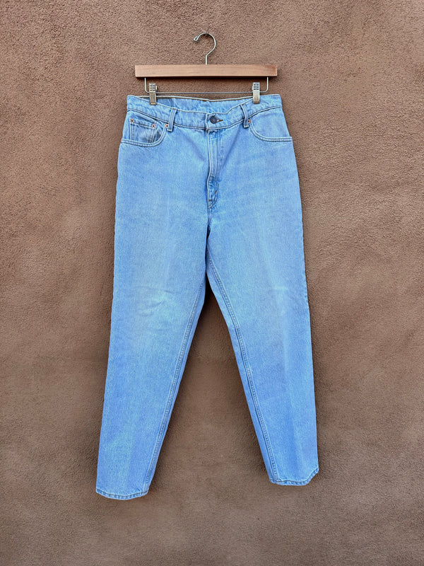 Levi's 550 Size 14 Light Wash Jeans, w: 32/33