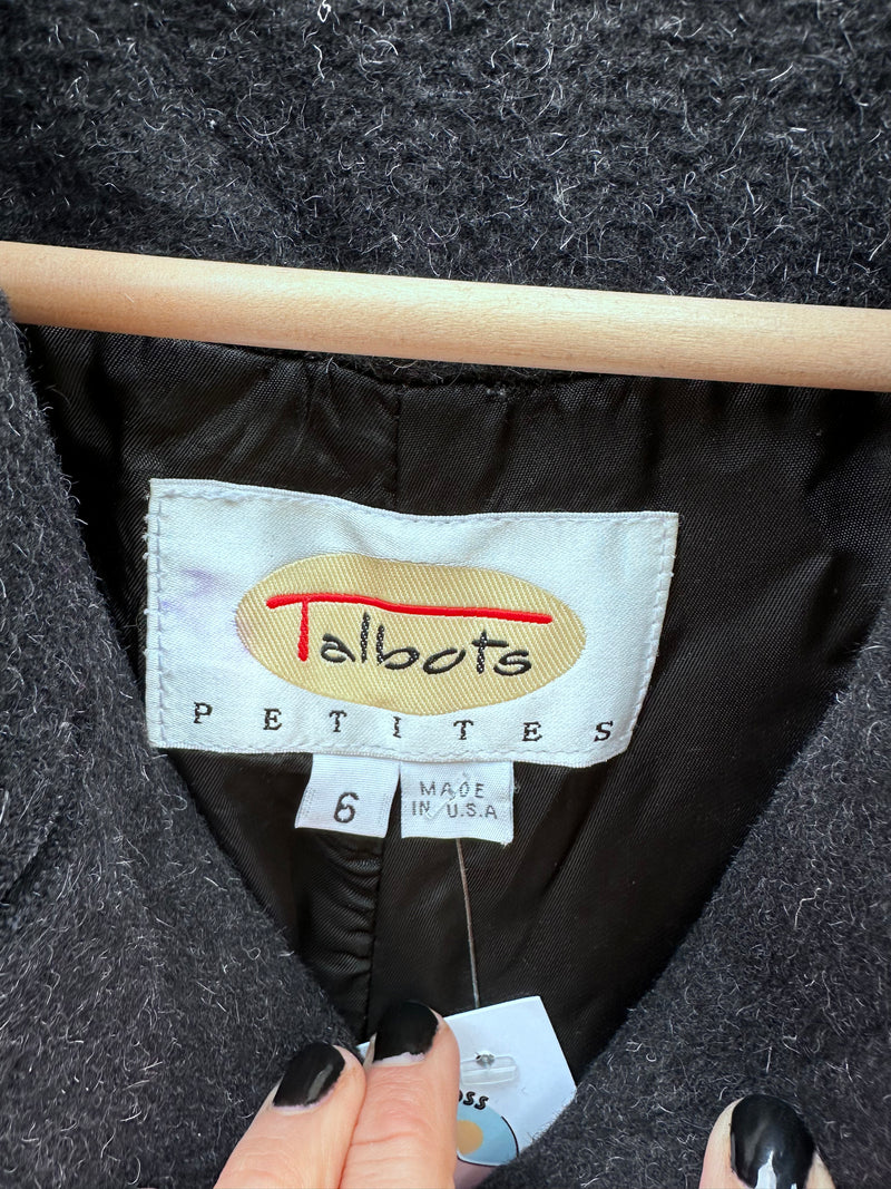 Talbots Wool/Alpaca Blend Overcoat