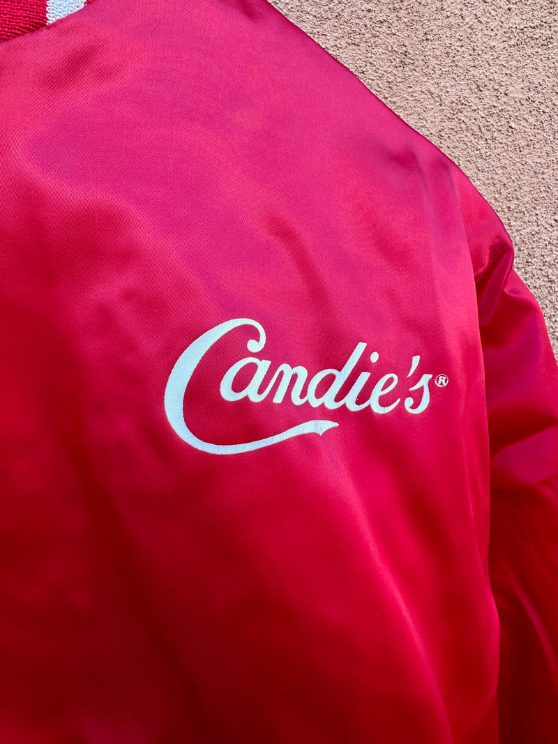 1970's Red Satin Candies Jacket
