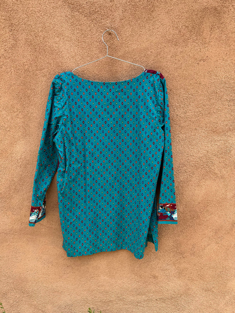 Native American Theme Top by Shelly Beggay
