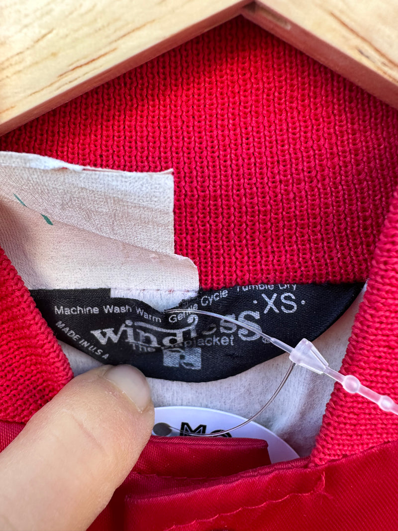 1970's Red Satin Candies Jacket