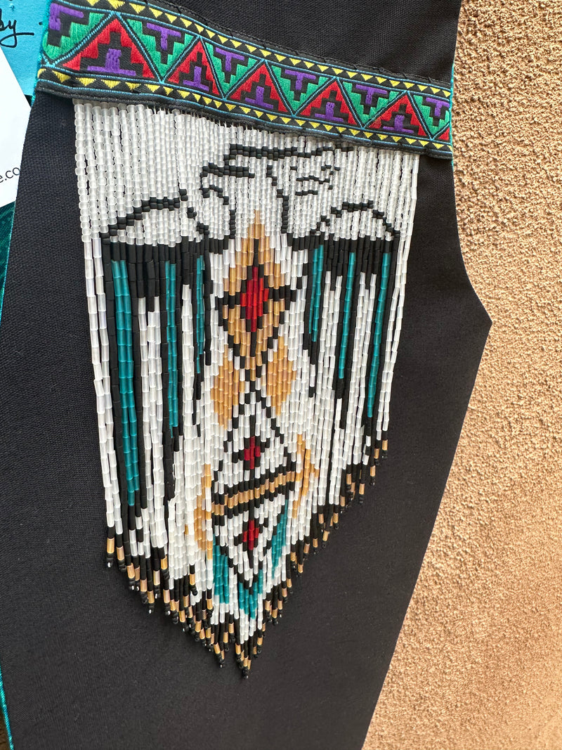 Beaded Fringe Vest by Deborah Armijo