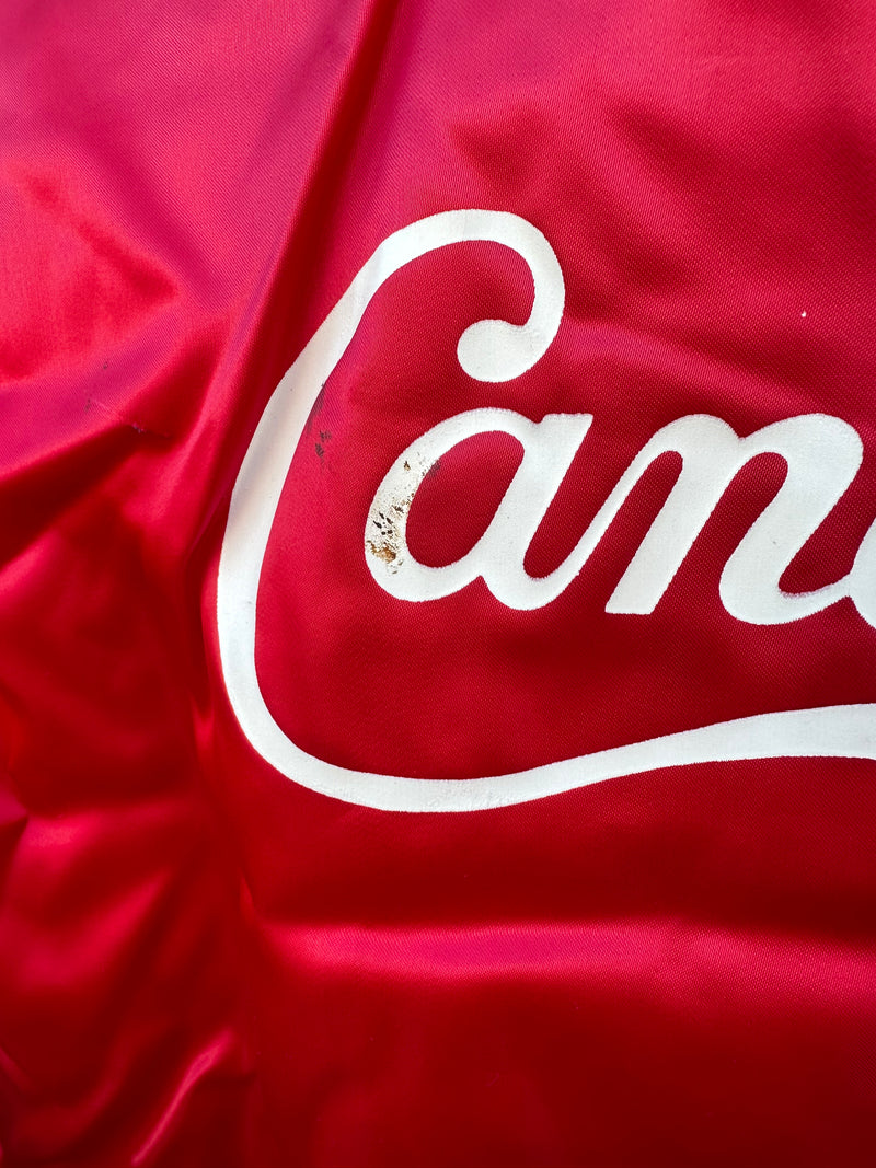 1970's Red Satin Candies Jacket