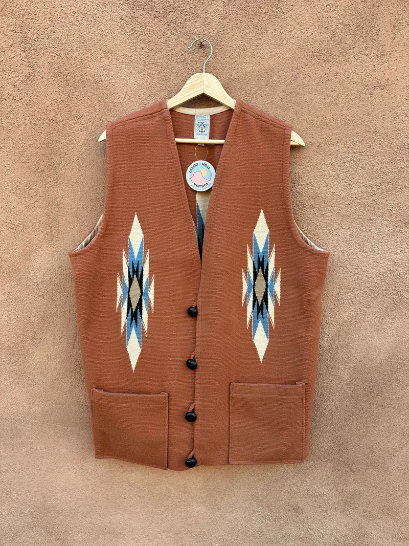 Ortegas Brown Chimayo Vest - 48