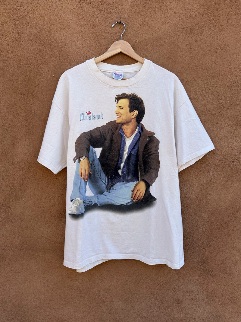 Vintage 90's Chris Isaak Notepad T-shirt – DESERT MOSS VINTAGE