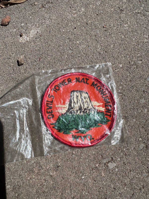1970's Devils Tower National Monument Patch
