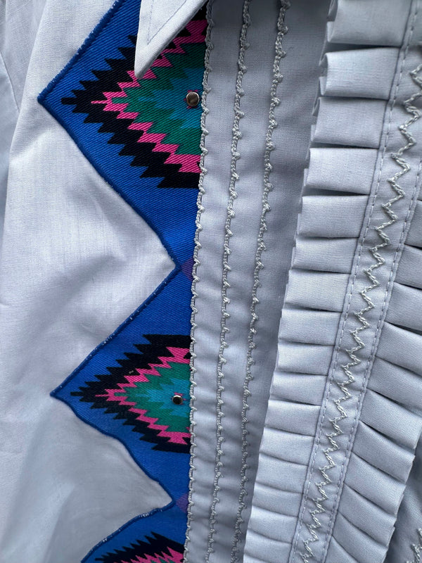 Southwestern Theme Tuxedo Shirt
