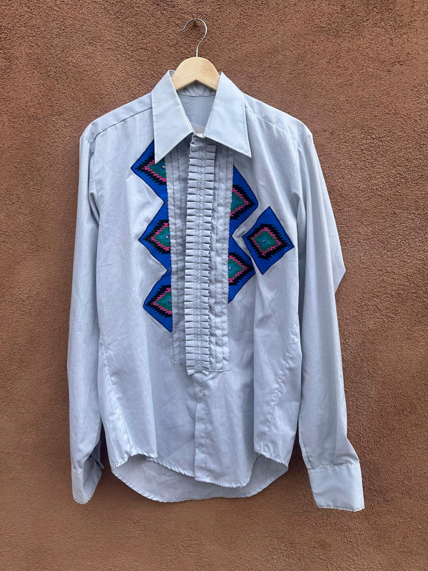 Southwestern Theme Tuxedo Shirt