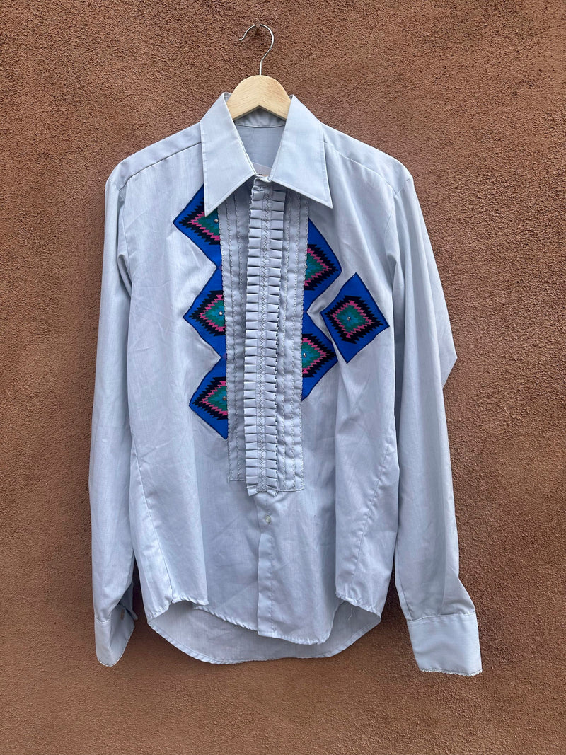 Southwestern Theme Tuxedo Shirt