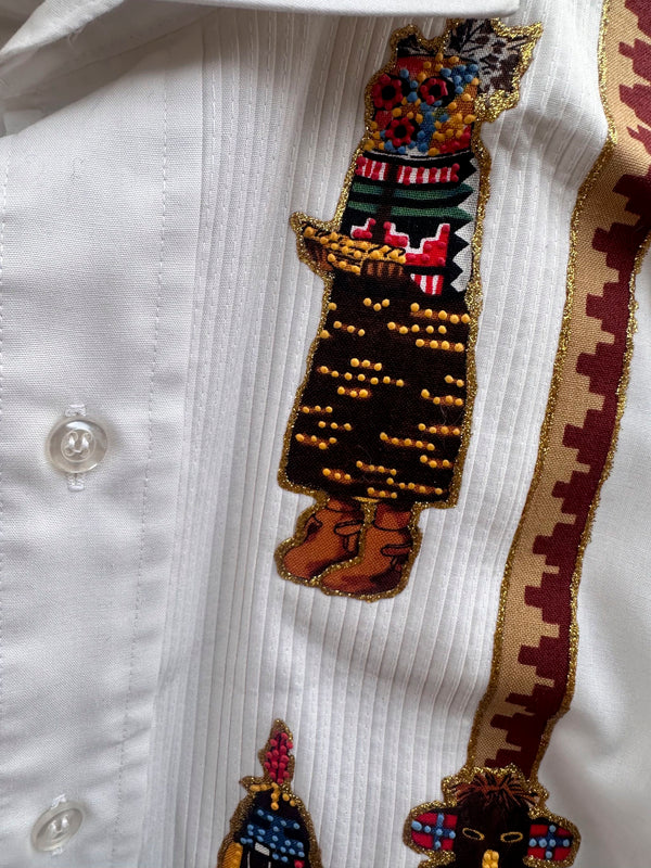 Southwestern Kachina Tux Shirt
