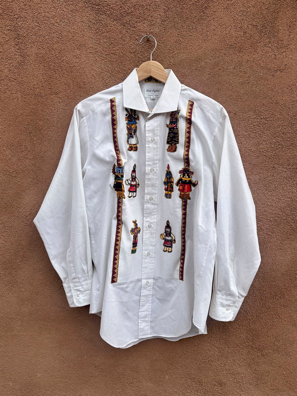 Southwestern Kachina Tux Shirt