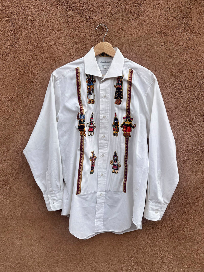 Southwestern Kachina Tux Shirt