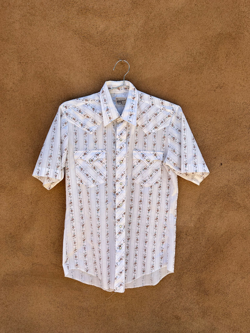 1960's Montgomery Ward Western Wear Pearl Snap Shirt