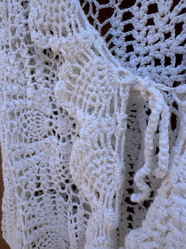 White Stag Raime-Cotton Lace/Crochet Top