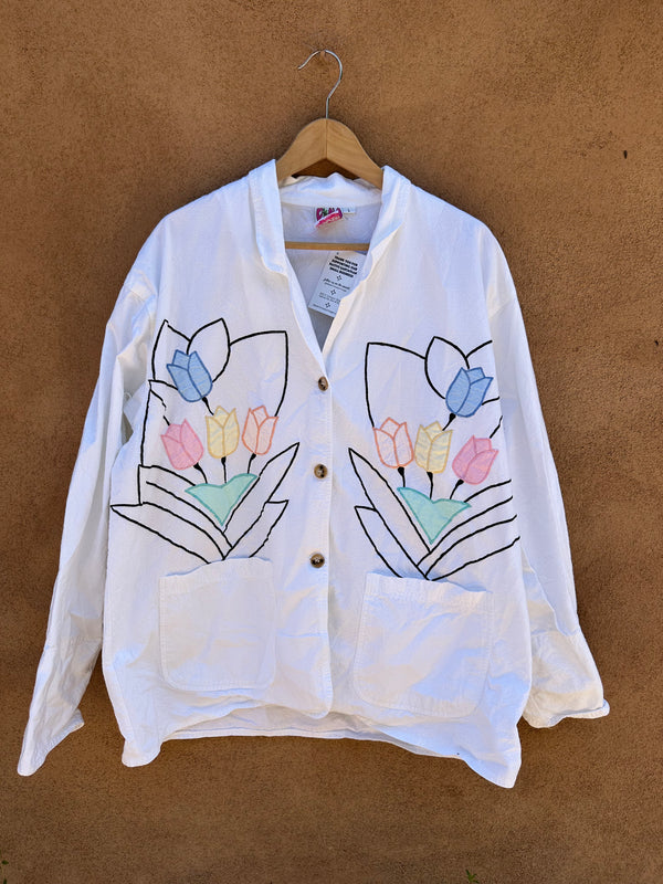 1980's Piña Colada Tulip Jacket