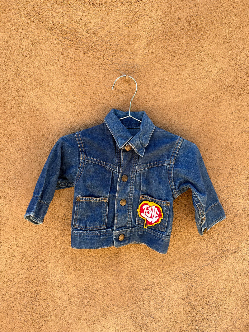 Cute Kid 1960's Denim Jacket