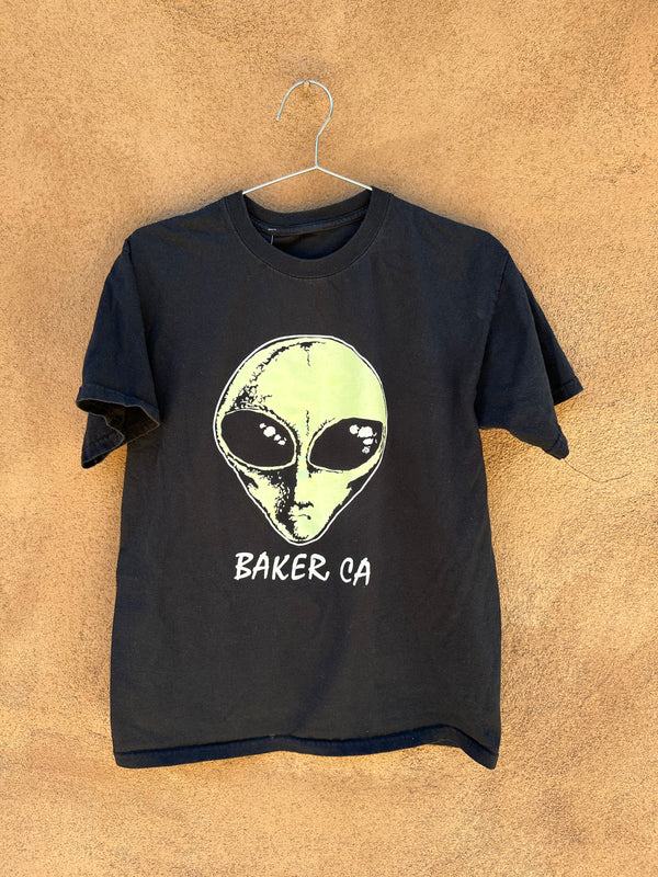 Baker, CA Glow in the Dark Alien T-shirt