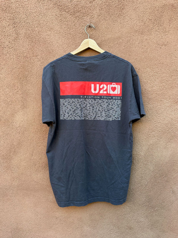 U2 2001 Elevation Tour T-shirt