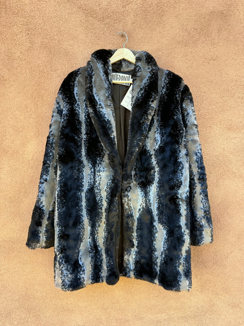 Silverado New Mexico USA Faux Fur Coat