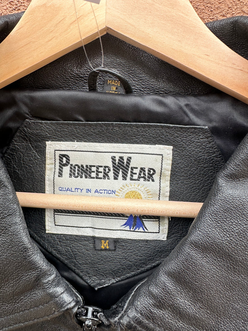 Pioneer Wear Thunderbird Leather Bomber