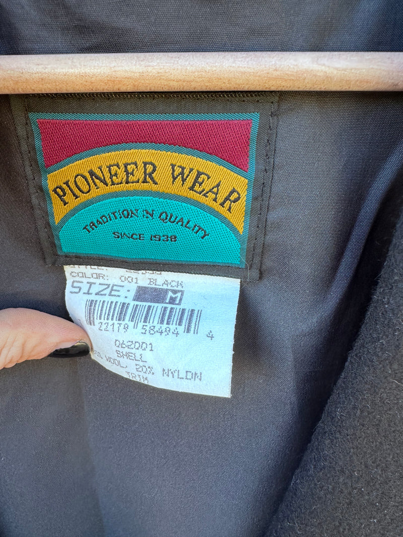 Pioneer Wear Wool Blazer with Chimayo Rug Detail