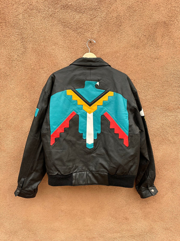 Pioneer Wear Thunderbird Leather Bomber