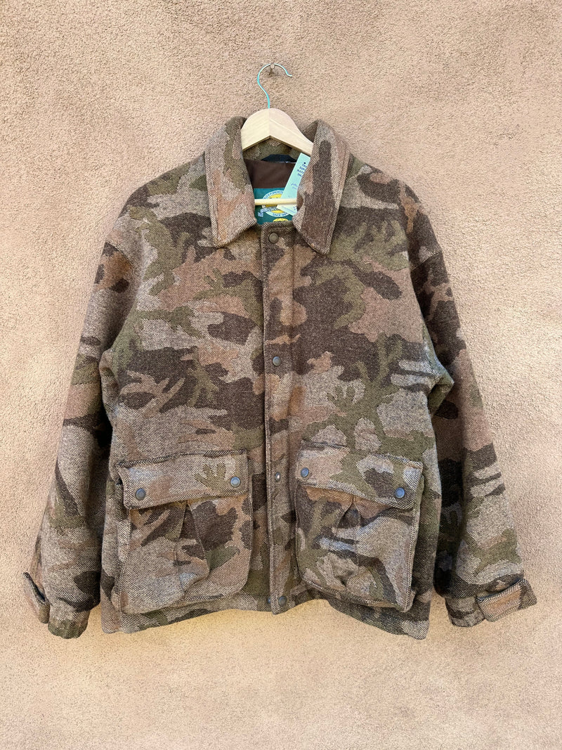 Cabelas Wool Camo Hunting Jacket