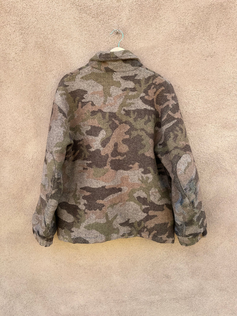 Cabelas Wool Camo Hunting Jacket