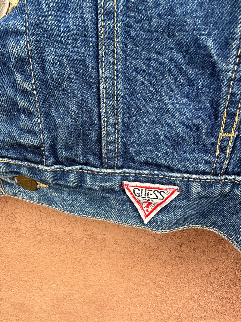 80's Georges Marciano for Guess Denim Jacket - Made in USA