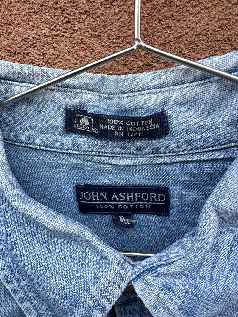 John Ashford Denim Shirt - XLT