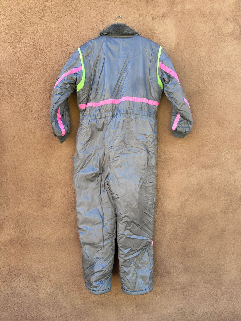 Gray/Pink Northern Summit Snow Suit