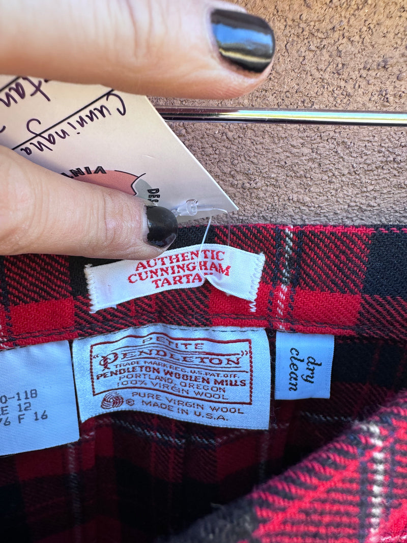 Cunningham Tartan Pendleton Skirt