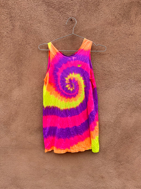 Tie Dye Speedo Tank Top