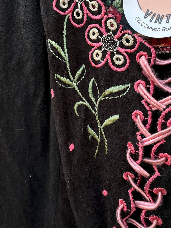 Young Edwardian by Arpeja Paisley & Floral Vest & Skirt Set