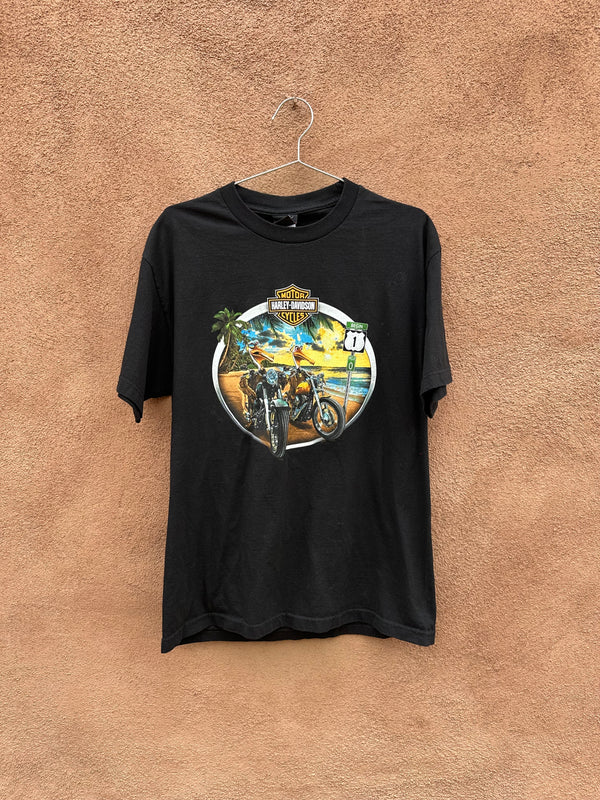 Peterson's Key West Harley Davidson Florida T-shirt