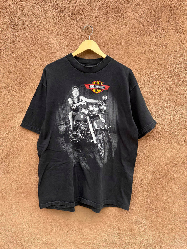 Rare Willie Nelson "Born for Trouble" Tee