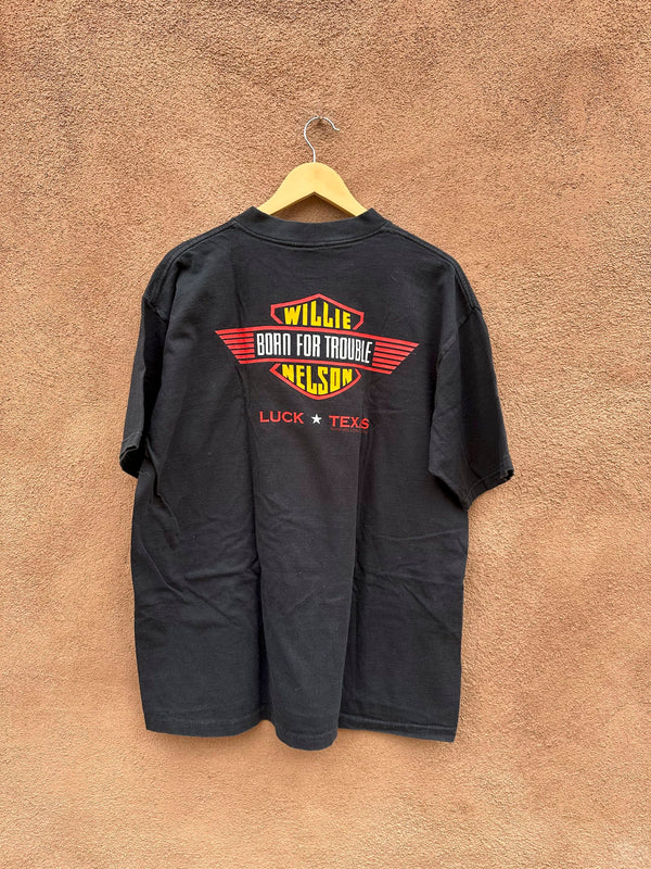 Rare Willie Nelson "Born for Trouble" Tee