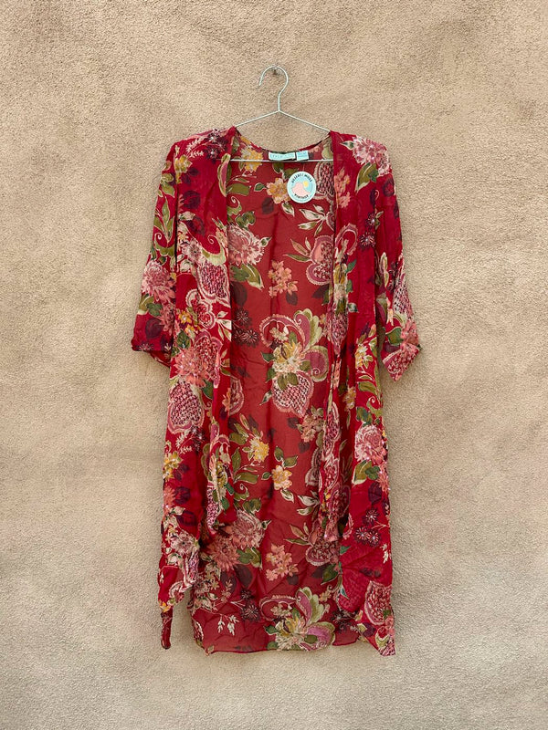 Lolette Flowy Rayon Floral Top