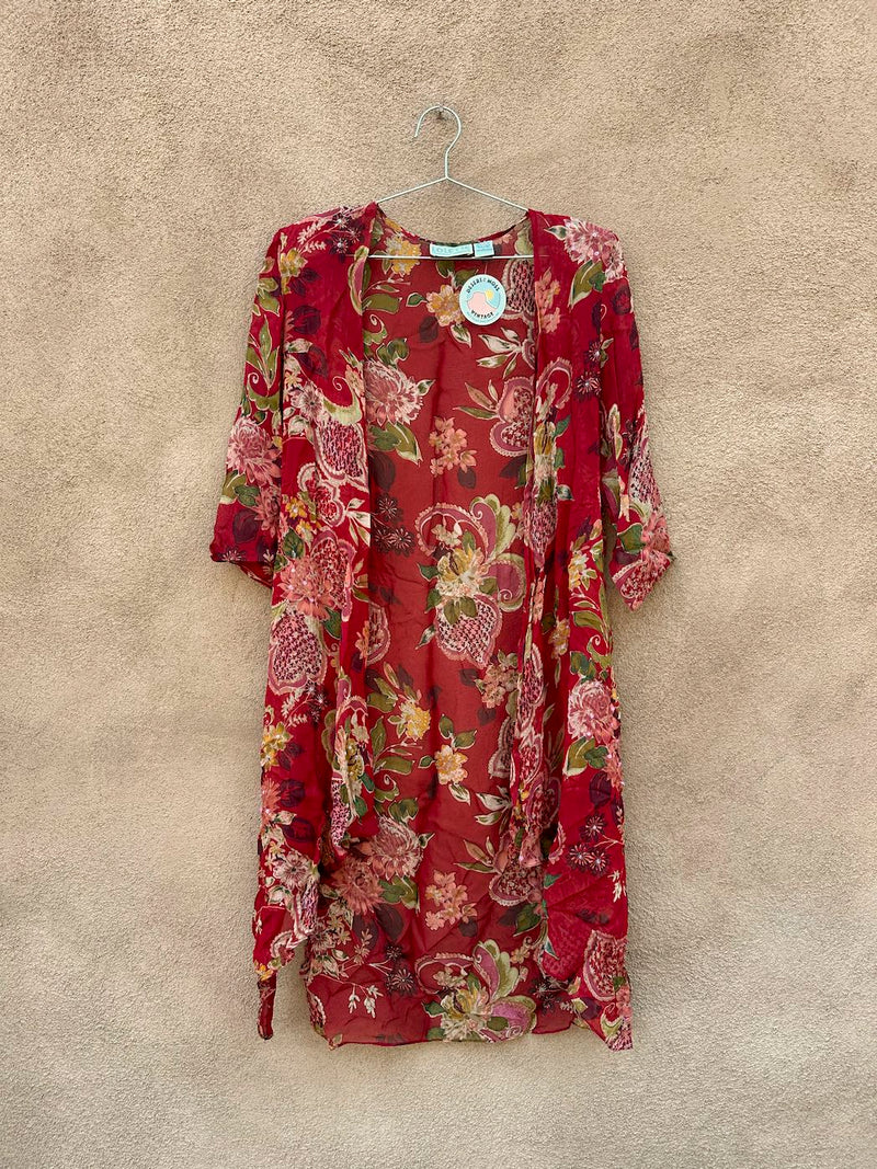 Lolette Flowy Rayon Floral Top