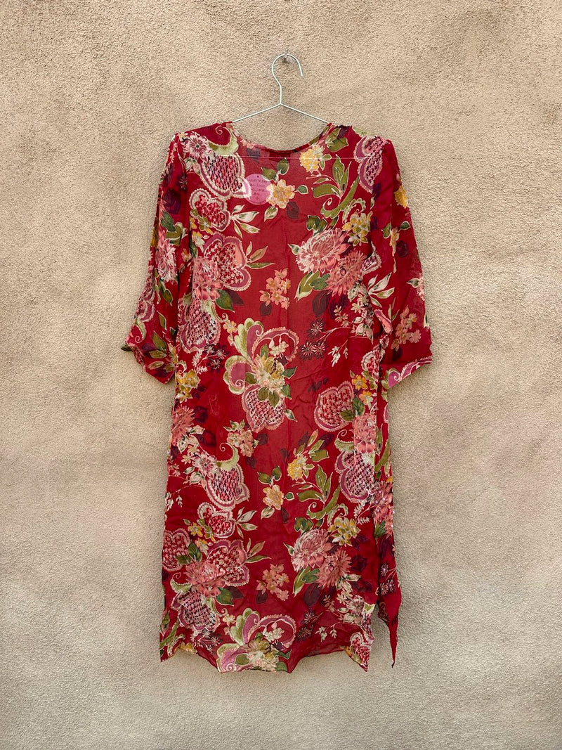 Lolette Flowy Rayon Floral Top