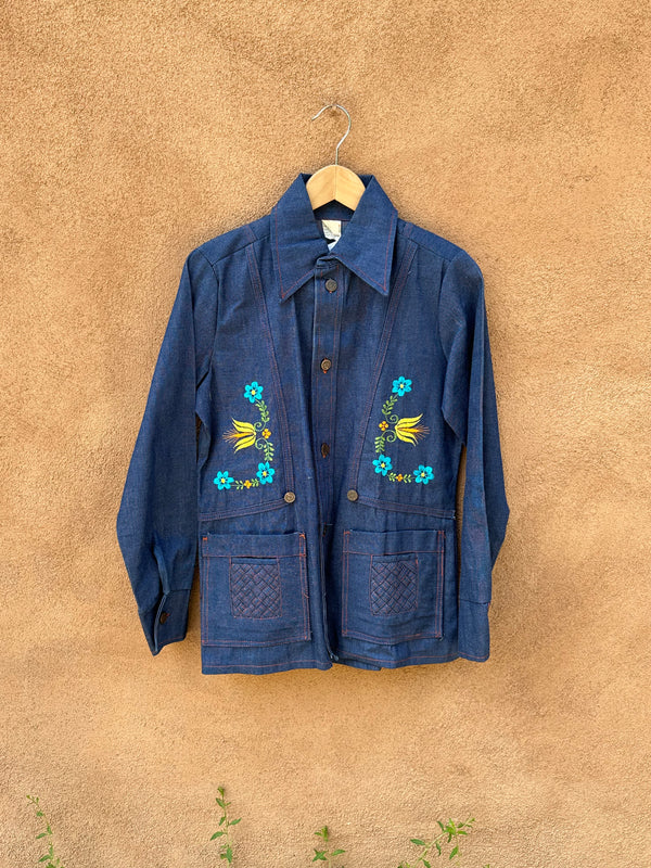 1960's Bordados Lila, S.A. Denim Jacket